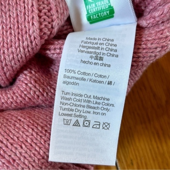 New NWT JCrew Crewcuts Crewneck Long Sleeve Sweater Maybe Pink Girls Large 10-12 - Picture 6 of 7